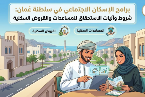 برامج الإسكان الاجتماعي في سلطنة عُمان: شروط وآليات الاستحقاق للمساعدات والقروض السكنية