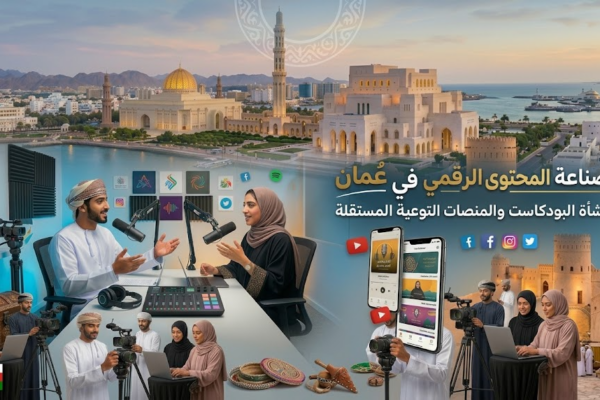 صناعة المحتوى الرقمي في عُمان: نشأة البودكاست والمنصات التوعوية المستقلة