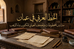 الخط العربي في عُمان: مدارس المخطوطات والمصحف العماني المكتوب بماء الذهب