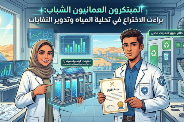 المبتكرون العمانيون الشباب: براءات الاختراع في تحلية المياه وتدوير النفايات
