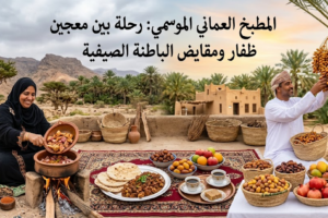 المطبخ العماني الموسمي: رحلة بين معجين ظفار ومقايض الباطنة الصيفية