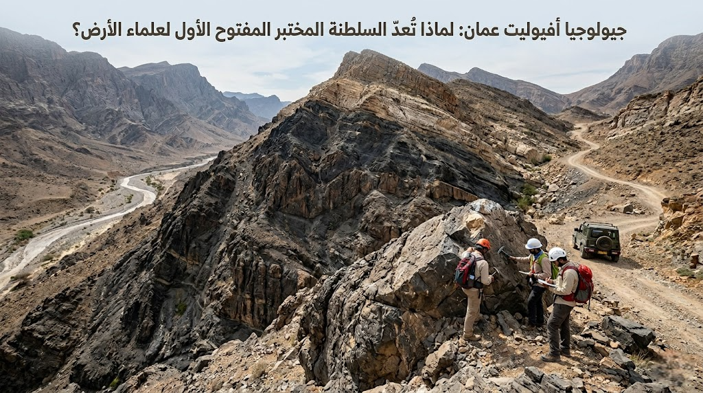 جيولوجيا أفيوليت عمان: لماذا تُعدّ السلطنة المختبر المفتوح الأول لعلماء الأرض؟