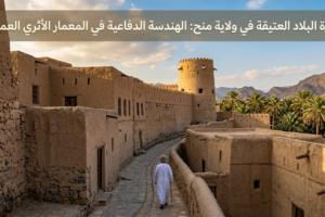 حارة البلاد العتيقة في ولاية منح: الهندسة الدفاعية في المعمار الأثري العماني