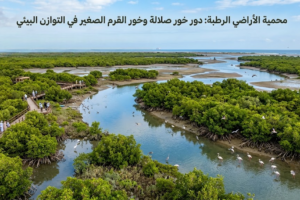 محمية الأراضي الرطبة: دور خور صلالة وخور القرم الصغير في التوازن البيئي