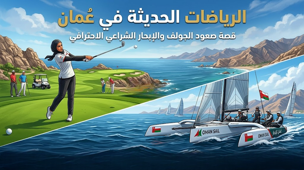 الرياضات الحديثة في عُمان: قصة صعود الجولف والإبحار الشراعي الاحترافي