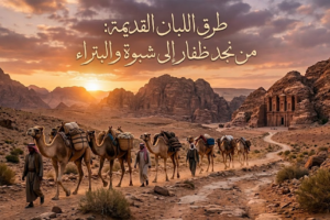 طرق اللبان القديمة: من نجد ظفار إلى شبوة والبتراء