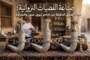 صناعة الفضيات النزوانية: الفروق الدقيقة بين خناجر نزوى، صور، والشرقية