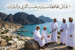 قبائل محافظة مسندم حسب القرى والبلدات