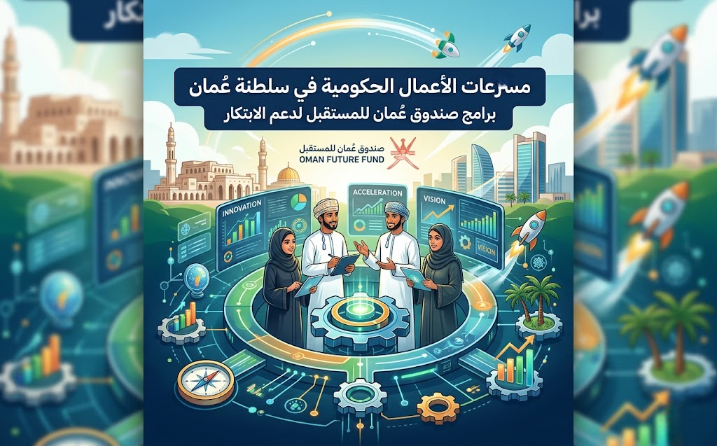 مسرّعات الأعمال الحكومية في سلطنة عمان: برامج صندوق عُمان للمستقبل لدعم الابتكار