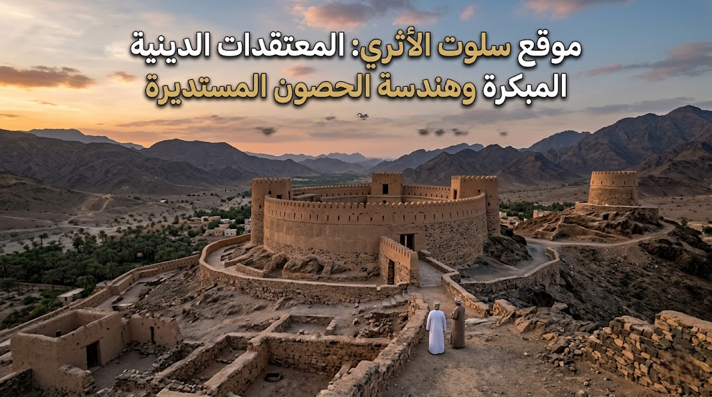 موقع سلوت الأثري: المعتقدات الدينية المبكرة وهندسة الحصون المستديرة