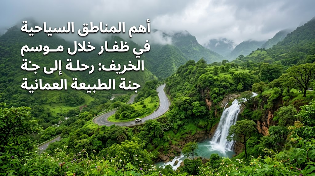 أهم المناطق السياحية في ظفار خلال موسم الخريف: رحلة إلى جنة الطبيعة العمانية