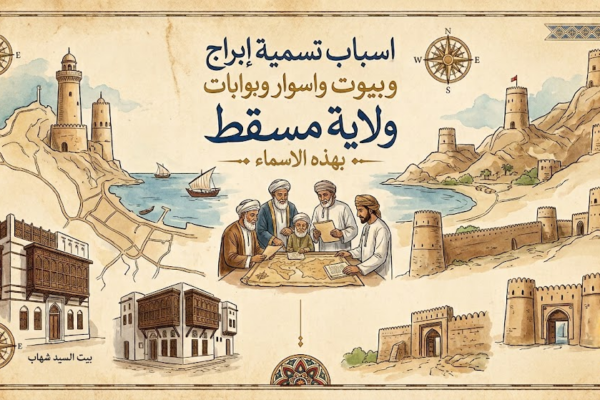 اسباب تسمية ابراج وبيوت واسوار وبوابات ولاية مسقط بهذه الاسماء