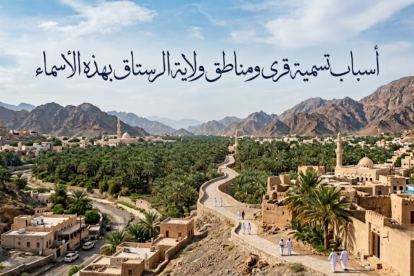 اسباب تسمية قرى ومناطق ولاية الرستاق بهذه الاسماء