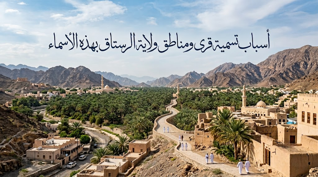 اسباب تسمية قرى ومناطق ولاية الرستاق بهذه الاسماء