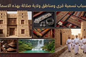 اسباب تسمية قرى ومناطق ولاية صلالة بهذه الاسماء