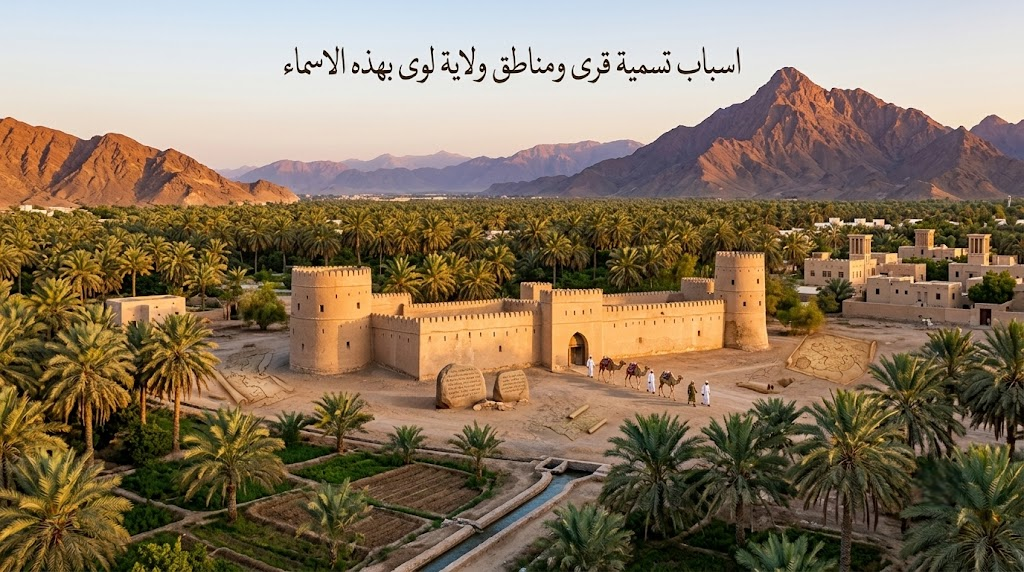 اسباب تسمية قرى ومناطق ولاية لوى بهذه الاسماء