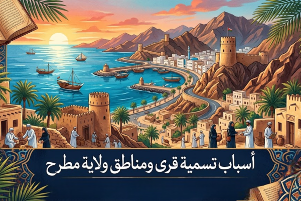 اسباب تسمية قرى ومناطق ولاية مطرح بهذه الاسماء