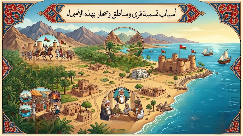اسباب تسمية قرى ومناطق ولاية صحار بهذه الاسماء