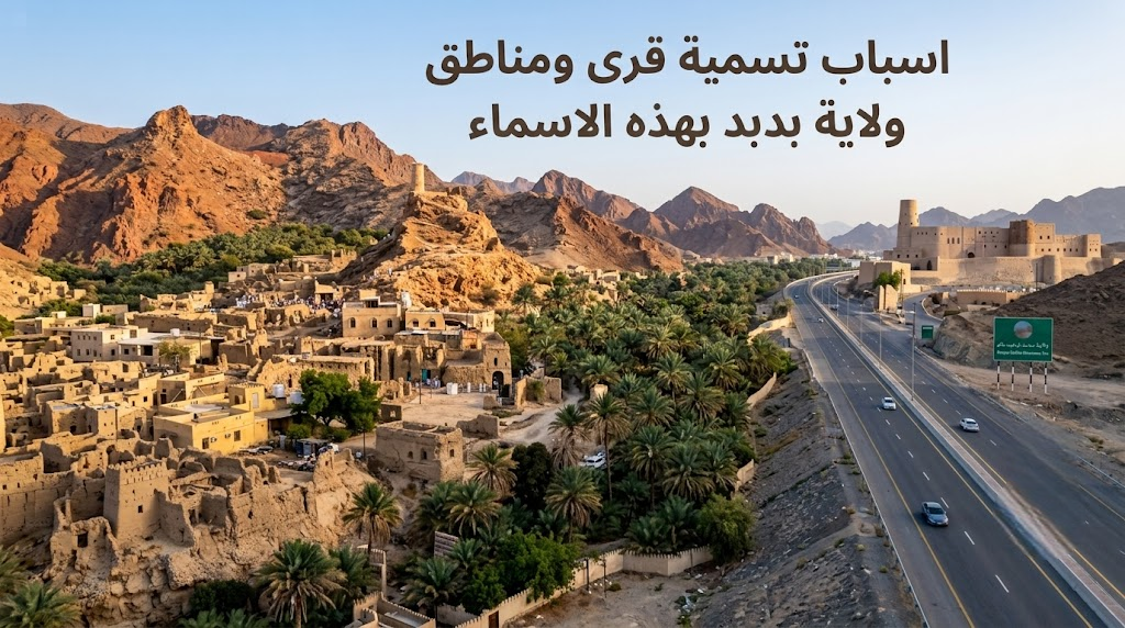 اسباب تسمية قرى ومناطق ولاية بدبد بهذه الاسماء