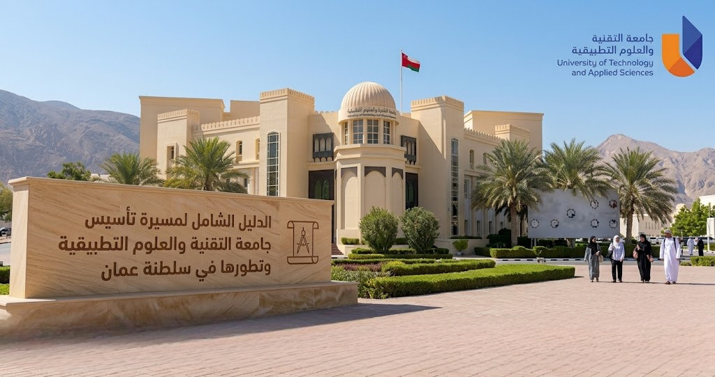 الدليل الشامل لمسيرة تأسيس جامعة التقنية والعلوم التطبيقية وتطورها في سلطنة عمان