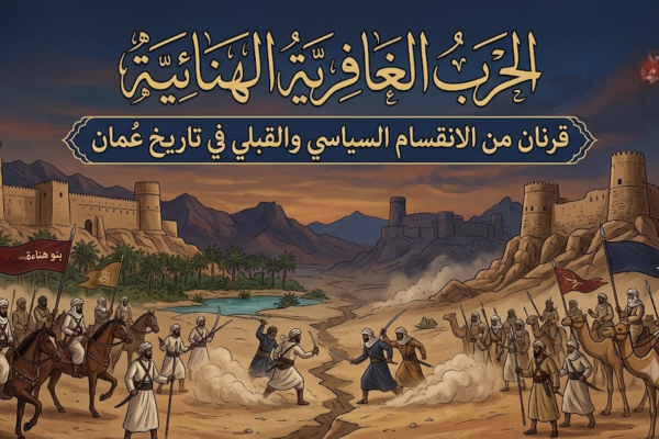 الحرب الغافرية الهنائية: قرنان من الانقسام السياسي والقبلي في تاريخ عُمان