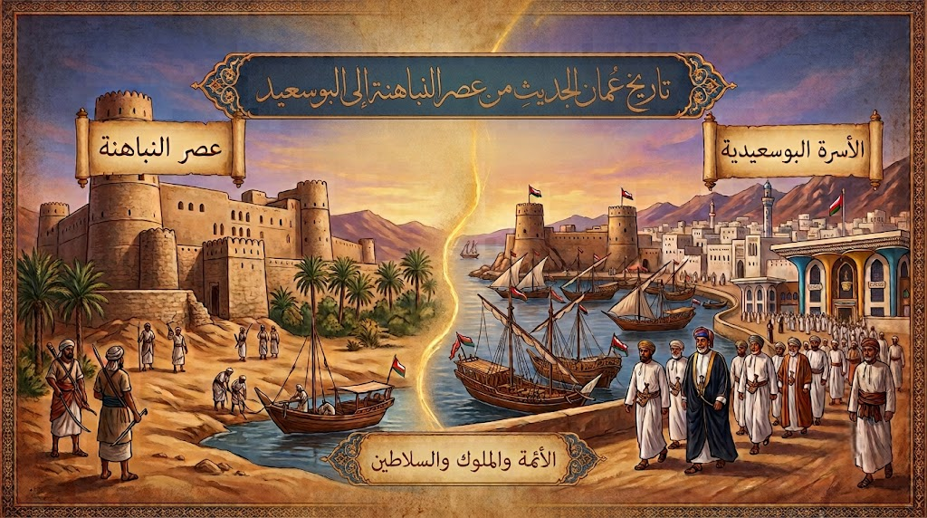 تاريخ عمان الحديث من عصر النباهنة الى البوسعيد