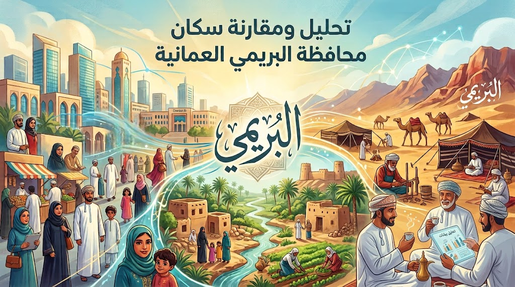 تحليل ومقارنة سكان ولايات محافظة البريمي العمانية