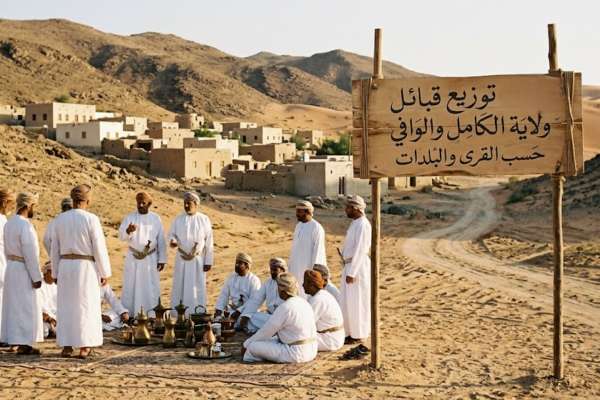 تواجد القبائل في ولاية الكامل والوافي حسب القرى والبلدات
