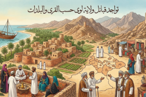 تواجد قبائل ولاية لوى حسب القرى والبلدات