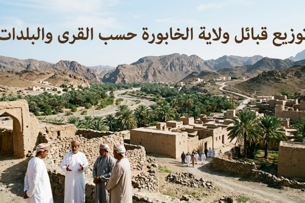 توزيع قبائل ولاية الخابورة حسب القرى والبلدات