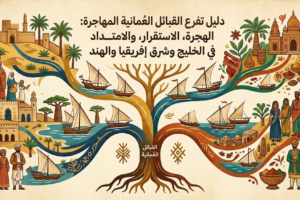 دليل تفرع القبائل العُمانية المهاجرة: الهجرة، الاستقرار، والامتداد في الخليج وشرق إفريقيا والهند