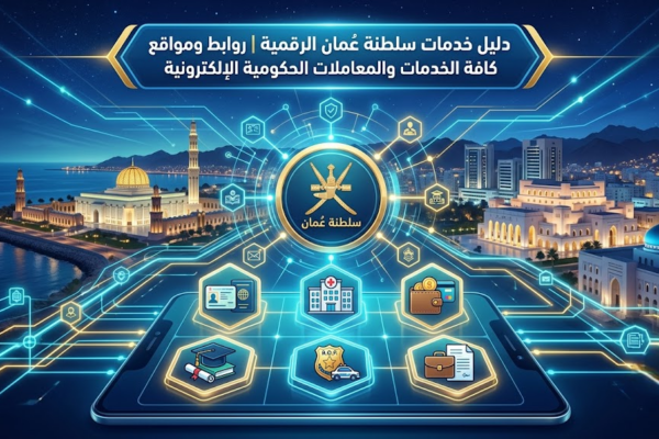 دليل خدمات سلطنة عمان الرقمية | روابط ومواقع كافة الخدمات والمعاملات الحكومية الإلكترونية