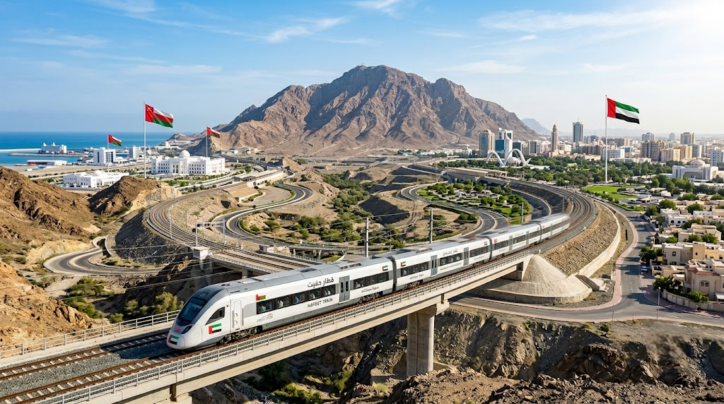 دليل مشروع قطار حفيت المشترك: ممر التنمية المتكامل بين سلطنة عُمان ودولة الإمارات العربية المتحدة