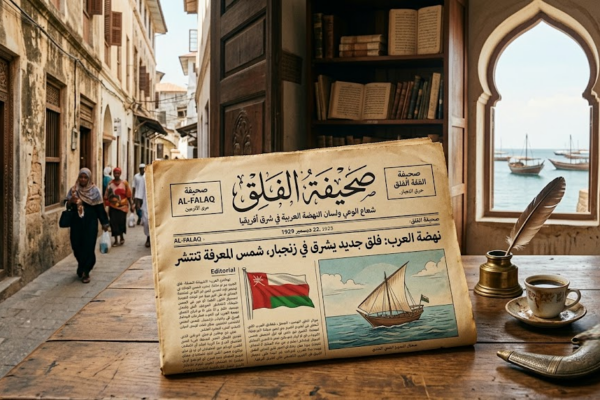 صحيفة الفلق العمانية: شعاع الوعي ولسان النهضة العربية في شرق أفريقيا