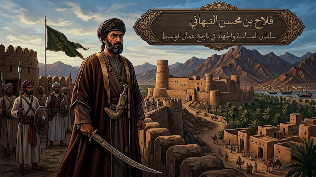 فلاح بن محسن النبهاني: سلطان السياسة والجهاد في تاريخ عمان الوسيط