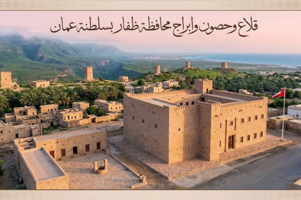 قلاع وحصون وابراج محافظة ظفار بسلطنة عمان