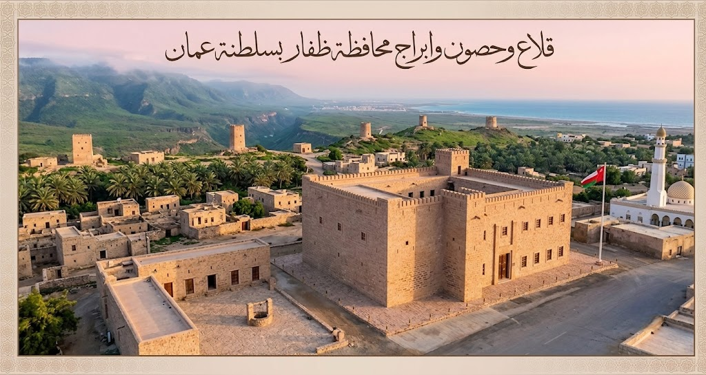 قلاع وحصون وابراج محافظة ظفار بسلطنة عمان