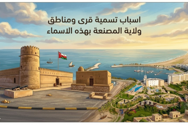 اسباب تسمية قرى ومناطق ولاية المصنعة بهذه الاسماء