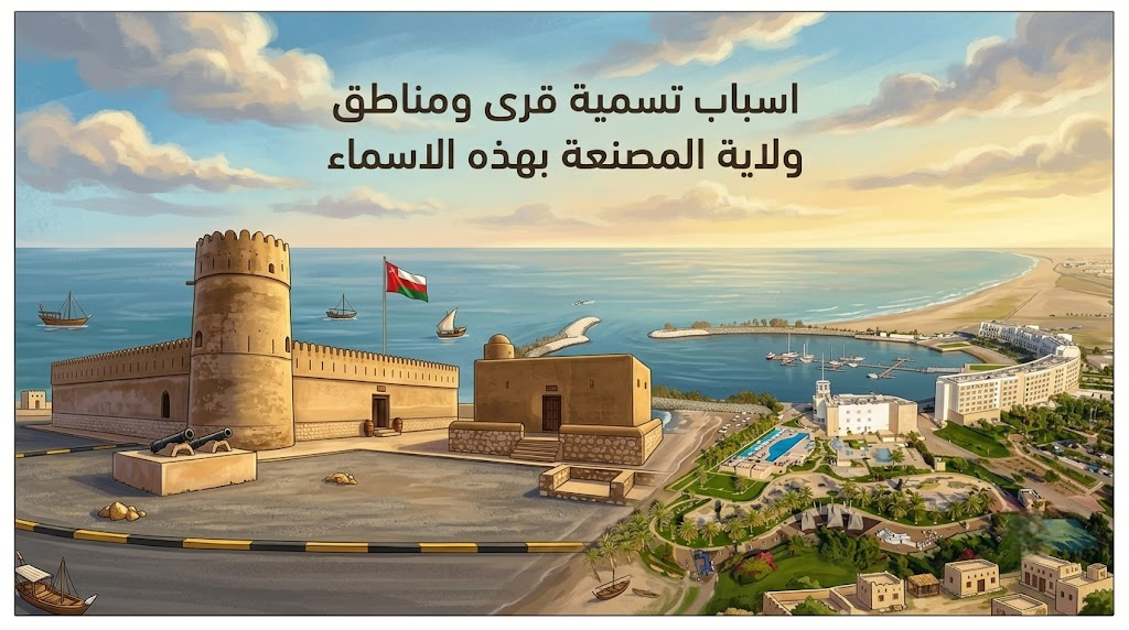 اسباب تسمية قرى ومناطق ولاية المصنعة بهذه الاسماء